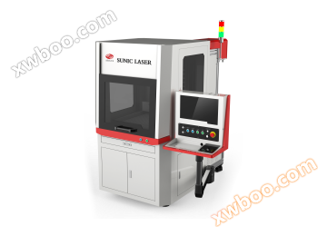 Closed dynamic CO2 laser marking machine